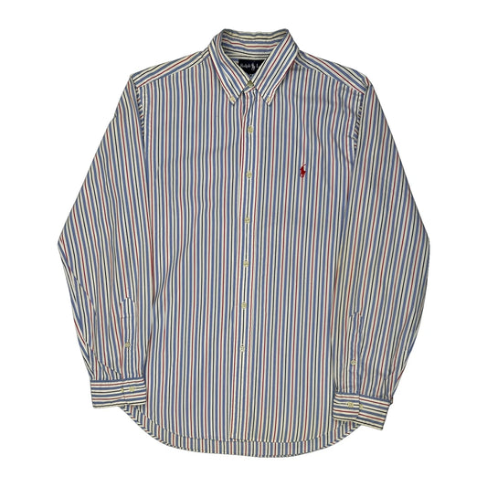 Ralph Lauren Striped Shirt - Large Multicoloured Cotton