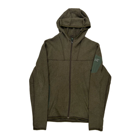 Arc''Teryx Hoodie - Large Brown Polyester
