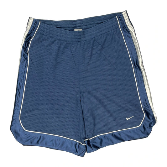 Nike Sport Shorts - Large Blue Polyester