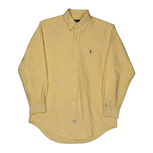 Ralph Lauren Shirt - Medium Yellow Cotton