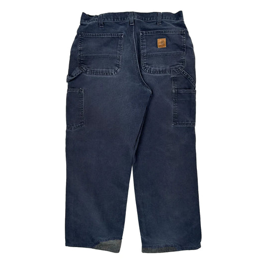 Carhartt Dungarees - 31W 26L Blue Cotton