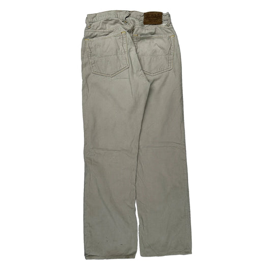 Von Dutch Cargo Trousers - 28W 32L Grey Cotton