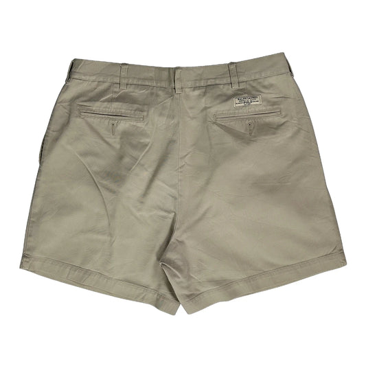 Vintage Polo By Ralph Lauren Pleated Shorts - 34W 6L Beige Cotton