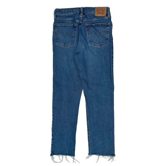 501 Levis Jeans - 28W UK 8 Blue Cotton