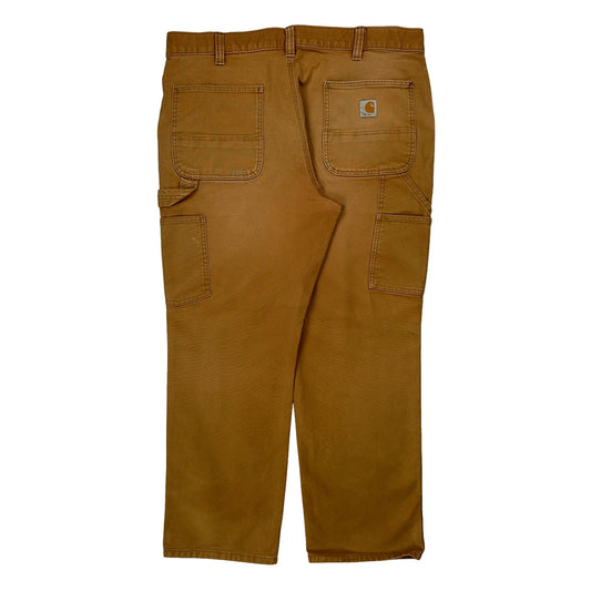 Carhartt Carpenter Trousers - 36W 29L Brown Cotton