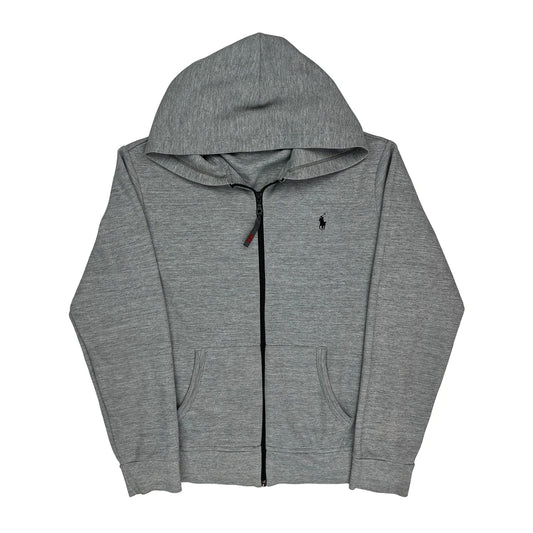 Polo By Ralph Lauren Hoodie - Large Gray Cotton