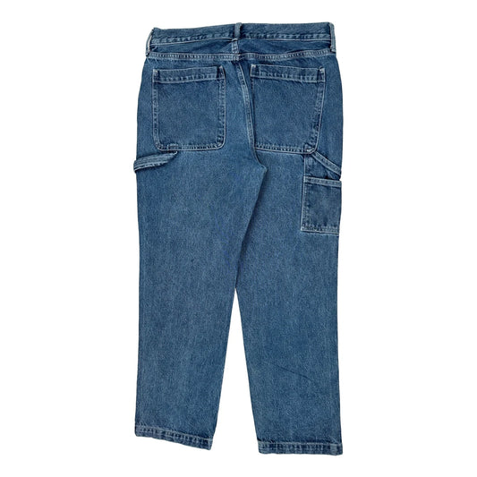 Abercrombie & Fitch Carpenter Jeans - 34W 30L Blue Denim