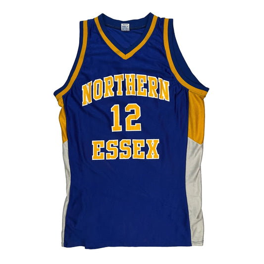 Northern Essex Russell Athletic College Jersey - Large Yellow Polyester