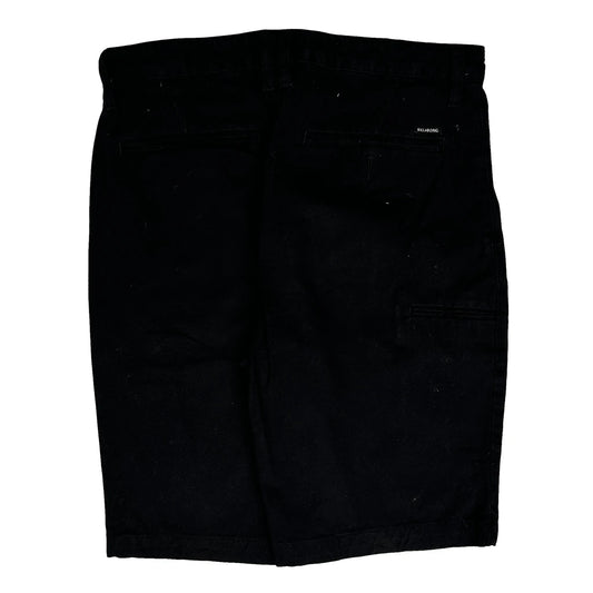 Billabong Chino Shorts - 30W 10L Black Cotton