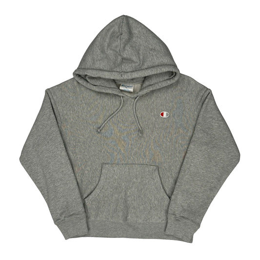 Reverse Weave Champion Hoodie - Medium Grey Cotton