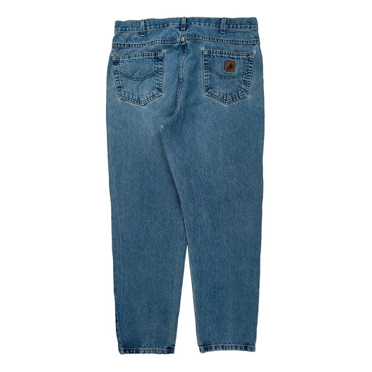 Carhartt Jeans - 36W 32L Blue Cotton
