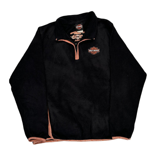 Crete, Il Harley Davidson Fleece - XL Black Polyester