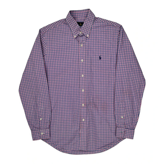 Ralph Lauren Checked Shirt - Medium Multicoloured Cotton