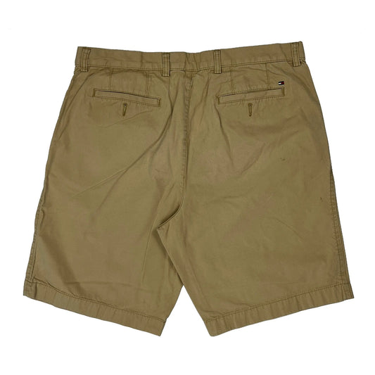 Vintage Tommy Hilfiger Chino Shorts - 36W 11L Beige Cotton