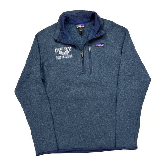 Colby Squash Patagonia Fleece - Medium Blue Polyester