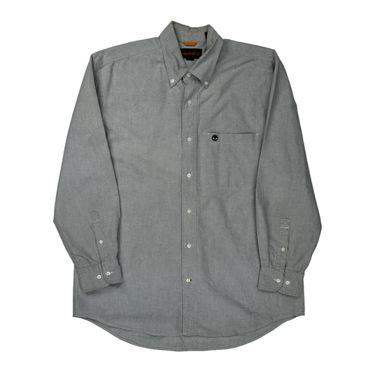 Timberland Shirt - Medium Grey Cotton