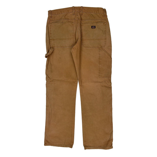 Carhartt Carpenter Trousers - 35W 32L Brown Cotton