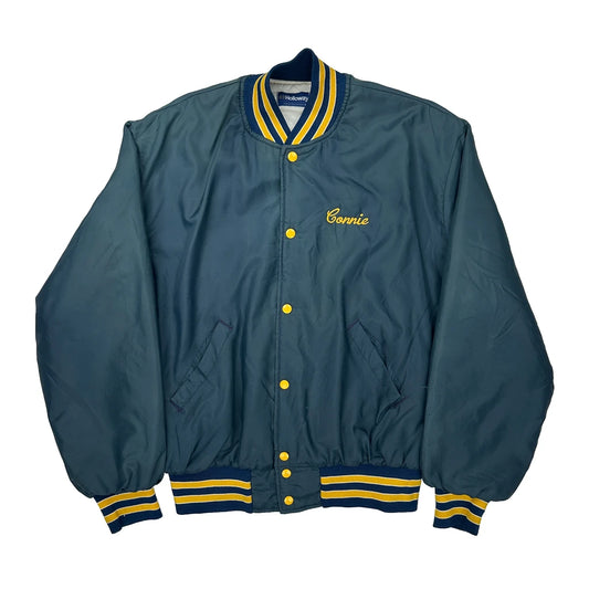 Southern Michigan Street Rod Association Holloway Varsity Jacket - XL Yellow Polyester