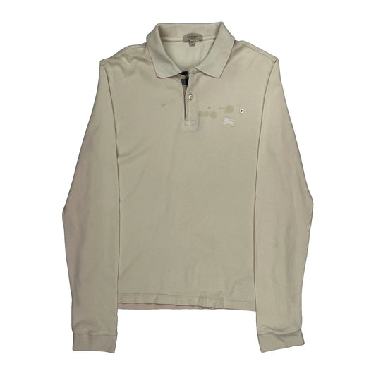 Burberry Polo Shirt - Medium Beige Cotton
