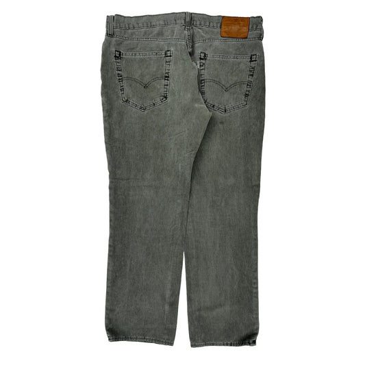 Levis Jeans - 34W 30L Grey Cotton