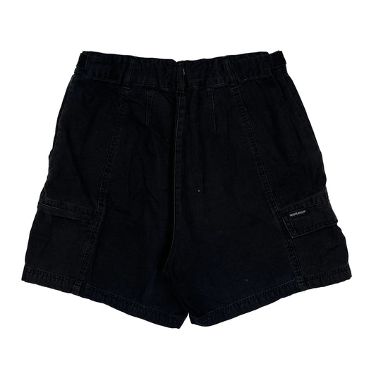 Woolrich Cargo Shorts - 29W 8L Black Cotton