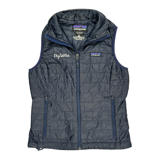 Vertex Patagonia Vest - Small Blue Polyester