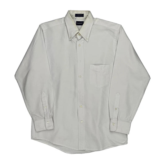 Gant Shirt - Large White Cotton Blend