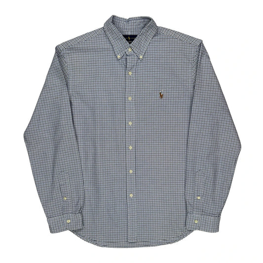 Vintage Ralph Lauren Checked Shirt - XL Blue Cotton