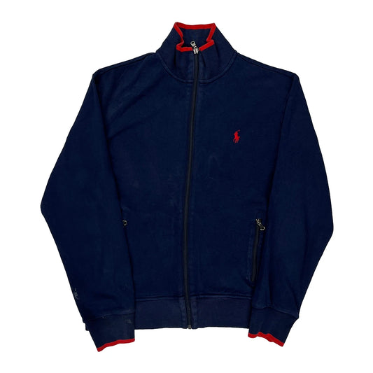 Polo By Ralph Lauren Track Jacket - No Size Red Cotton