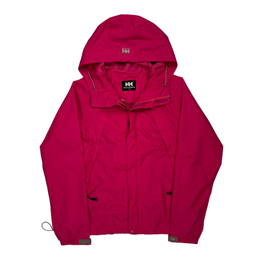 Helly Hansen Waterproof Jacket - Small Pink Polyester