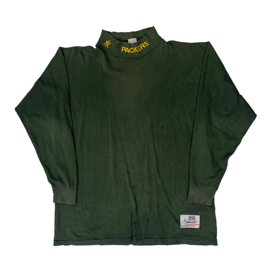 Green Bay Packers N.F.L. Pro Line Graphic Long Sleeve T-Shirt - XL Green Cotton
