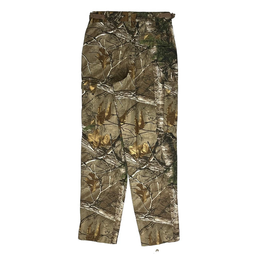Cabelas Camo Cargo Trousers - 28W 31L Camo Polyester