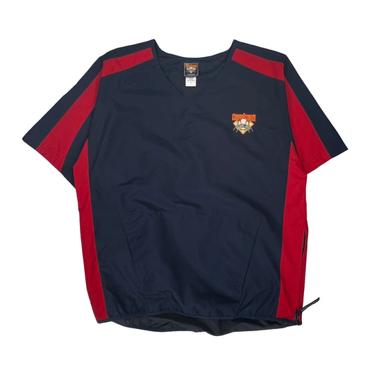 Cooperstown Collection Jersey - Small Navy Polyester