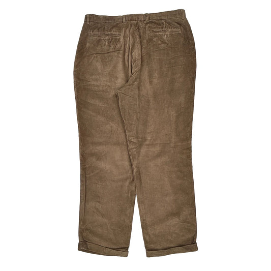 Nautica Cord Trousers - 36″ Waist Brown Corduroy