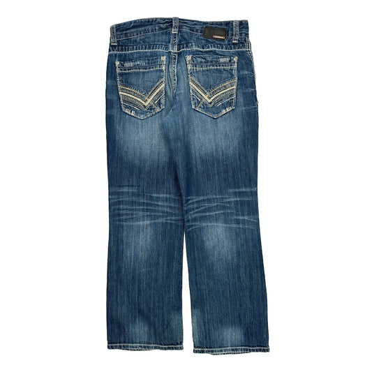 Buckle Black Label Jeans - 34W 32L Blue Cotton