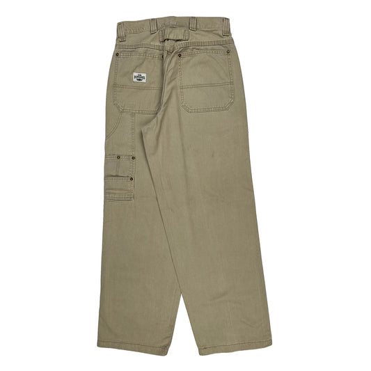 Lee Carpenter Trousers - 30W 31L Beige Cotton