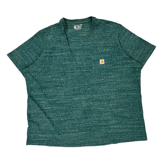 Carhartt T-Shirt - 3XL Green Cotton Blend