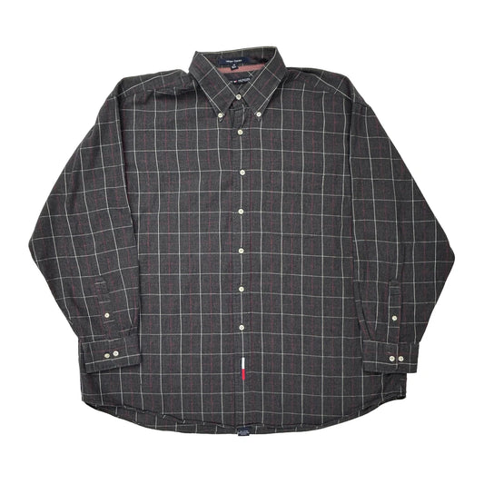 Tommy Hilfiger Checked Shirt - 2XL Red Cotton