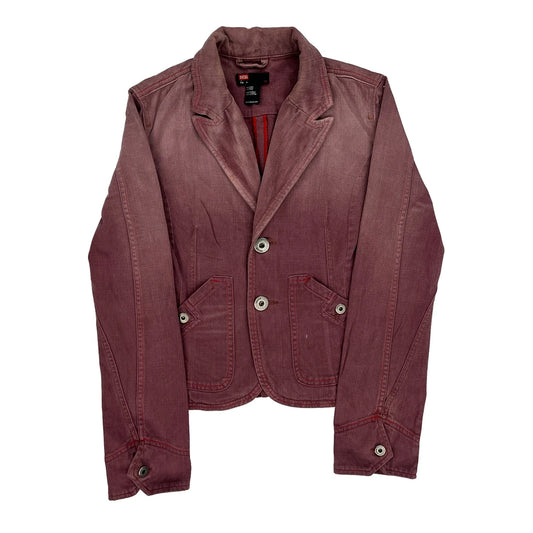 Diesel Blazer - Medium Red Cotton