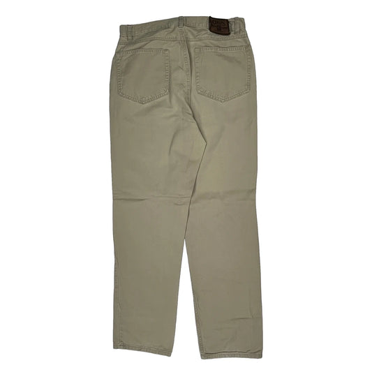Chaps Ralph Lauren Chinos - 34W 32L Beige Cotton