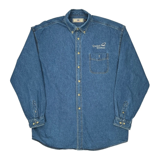 Lee Denim Shirt - XL Blue Denim