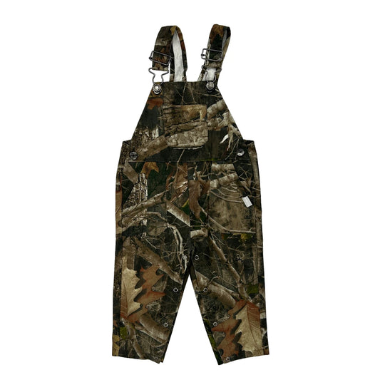 Age 12 Months Outdoor Kids Bass Pro Shops Camo Dungarees - 4XS Camo Cotton