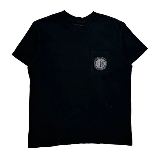 Vintage Patagonia Slim Fit T-Shirt - 2XL Black Cotton