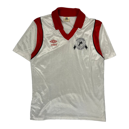 Bridgeview Indoor Soccer Umbro Football Shirt - Large Red Polyester