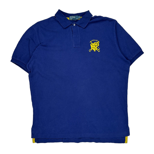 Polo By Ralph Lauren Polo Shirt - XL Blue Cotton