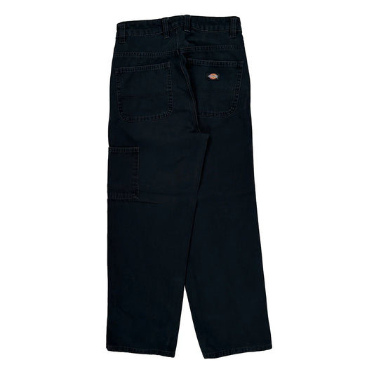 Vintage Dickies Carpenter Trousers - 28W 29L Black Cotton