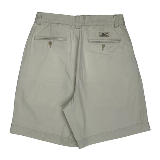 Polo By Ralph Lauren Chino Shorts - 30W 8L Beige Cotton