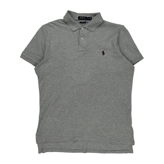 Polo By Ralph Lauren Polo Shirt - Large Grey Cotton