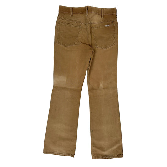 Carhartt Trousers - 32W 32L Brown Cotton