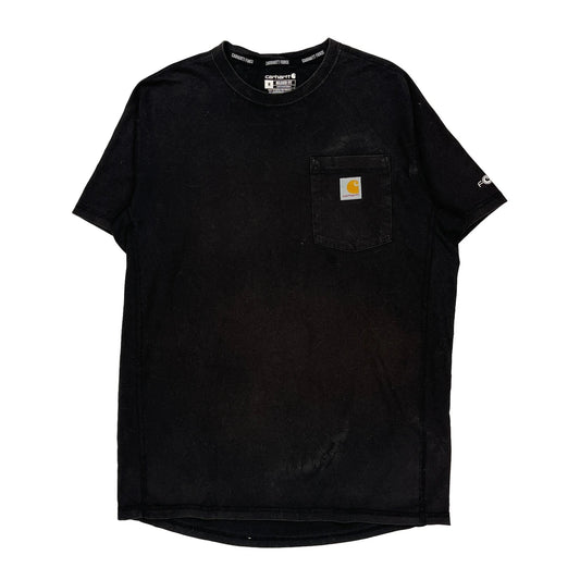Force Carhartt T-Shirt - Medium Black Cotton